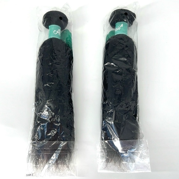 asteria hair NWT 12” weave bundle of two real human hair black - Picture 5 of 8